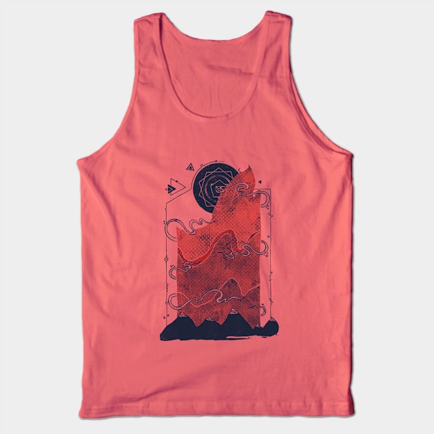 northern nightsky Tank Top by againstbound